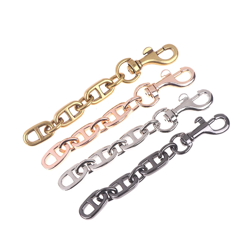 Alloy Bag Extension Chain Metal Chain With Round Hook Armpit Shoulder Bag Transformation Crossbody Bags Extend Chain