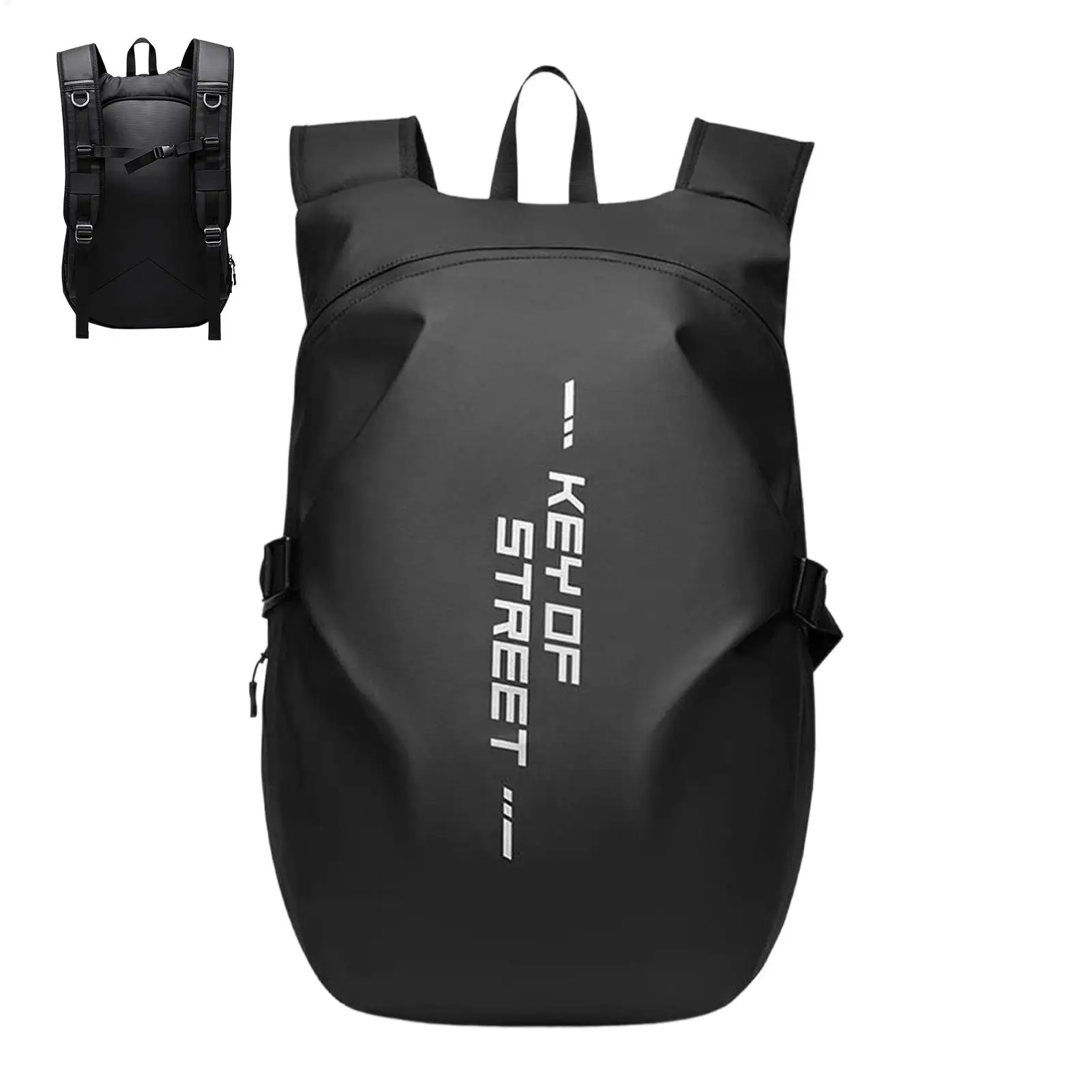 

Helmet Backpack Equipment Carrying Bag For Cycling Laptop Carrying Backpack For Bicycle Adventure Camping Commuting Touring