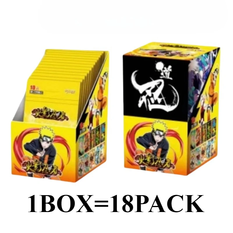 Naruto Cards Booster Collection  Uzumaki Sasuke Ninja Game Rare Cards Box Flash  Toys Children Christmas Gift