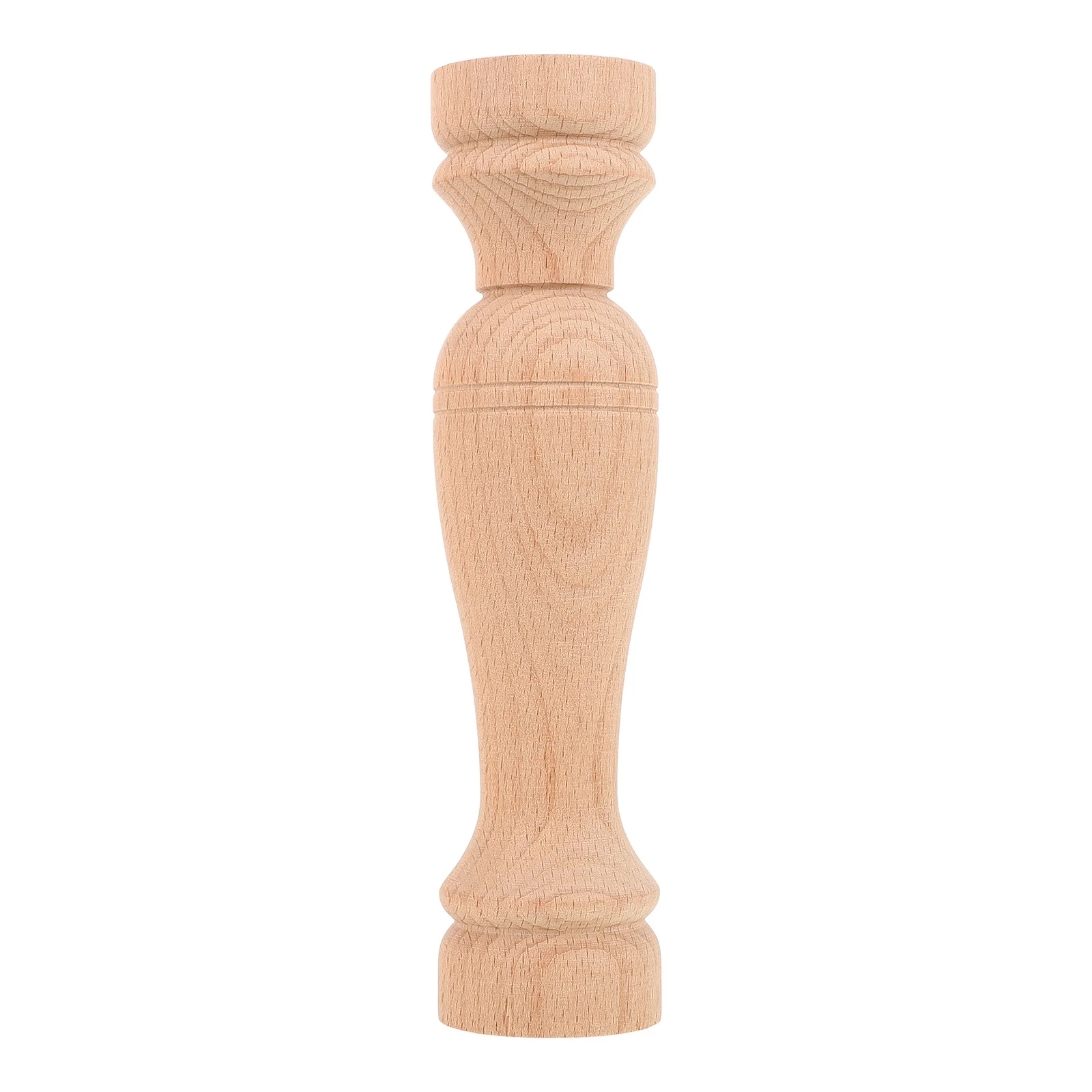 

Wooden Carved Roman Column Exquisite Wood Post Cabinet Decorative Post Furniture Railings Wood Column Wooden Leg