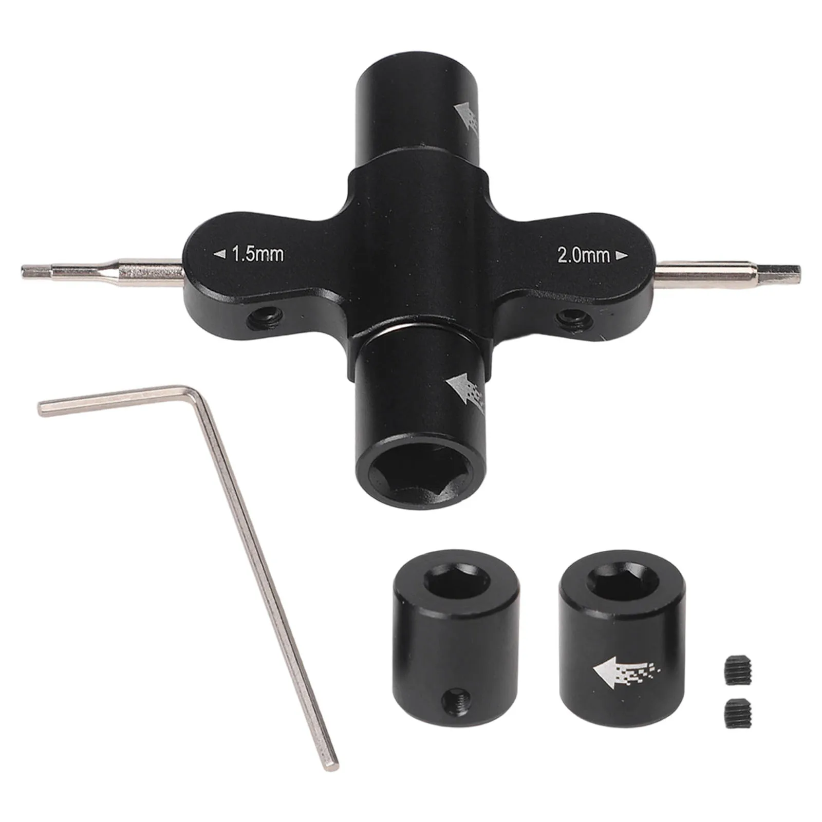 Efficient Prop Tool with Ratchet Functionality and Bearing for M5 Wrench Compatibility in For RC and FPV Applications