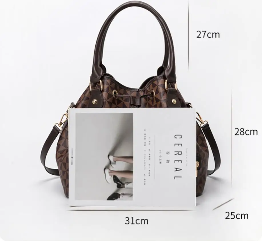 Luxury New Large Capacity Bucket Bag Women\'s Handbag Women\'s Bag Single Shoulder Messenger Bag Handbag Women Designer Tote Bag