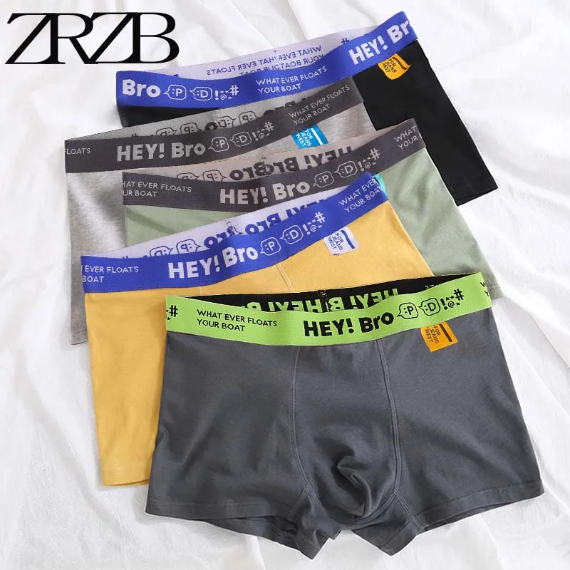 Boxers Man Pure Cotton Men's Panties BoxerShorts Underpants Comfortable Breathable Fashion New Style Underwear For Men L-5XL