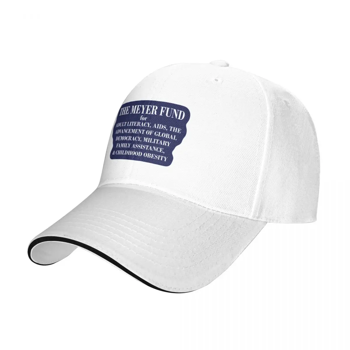 

Veep - The Meyer Fund Baseball Cap Wild Ball Hat Beach Outing funny hat Elegant Women's Hats Men's