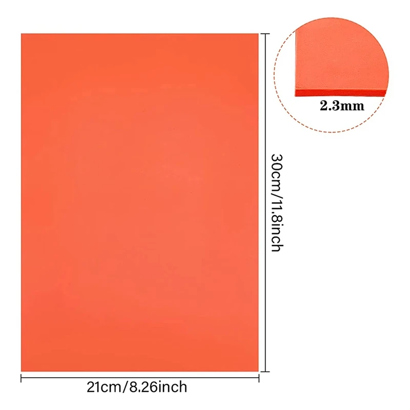 A4 Rubber Stamp Sheet For Laser Cutter And Engraving Machine Rubber Sheet Laser Engraving Material DIY Rubber Mat-75 Store