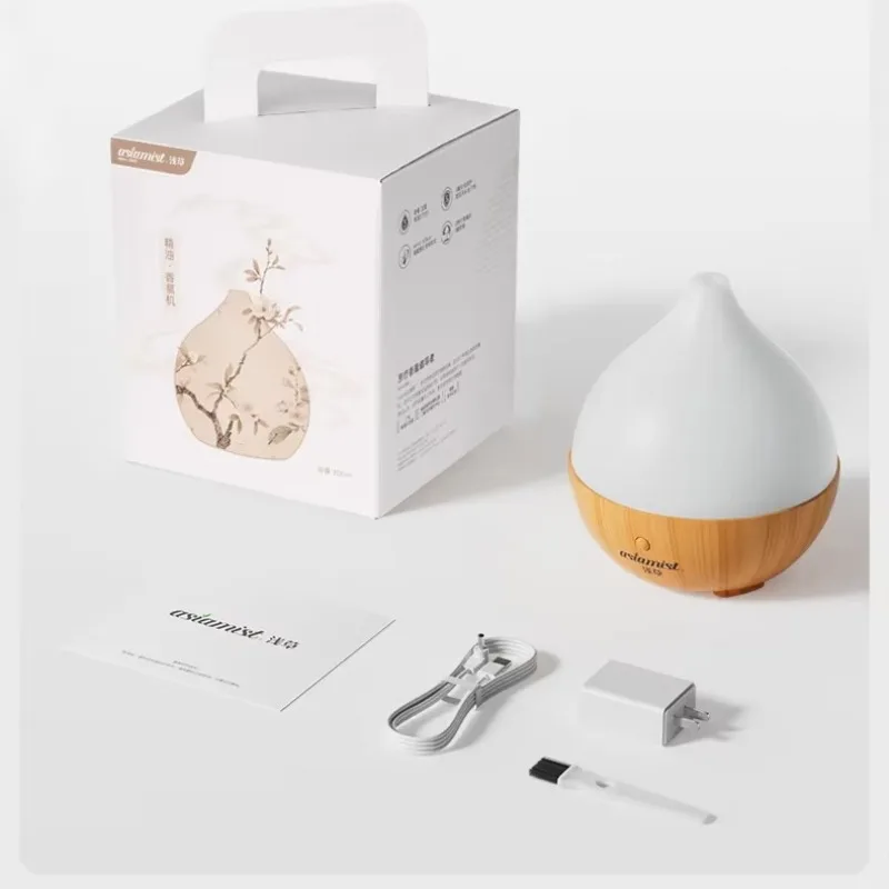 ‌Aromatherapy Essential Oil Diffuser | 7-Color LED Humidifier, Compact Mist Machine for Bedroom & Home Spa Relaxation