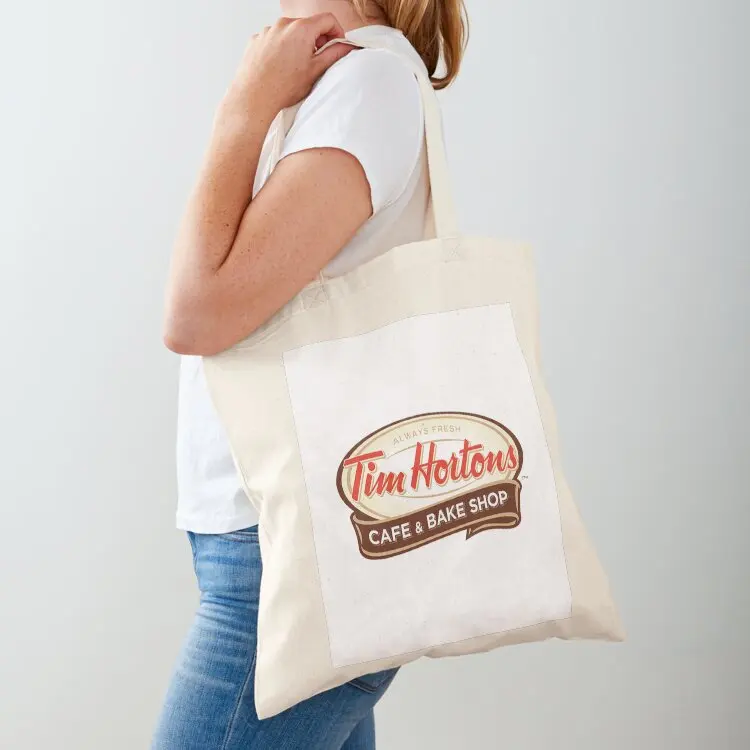 

Tim Hortons Tote Bag shopping bag logo Canvas stote bag bags woman 2026
