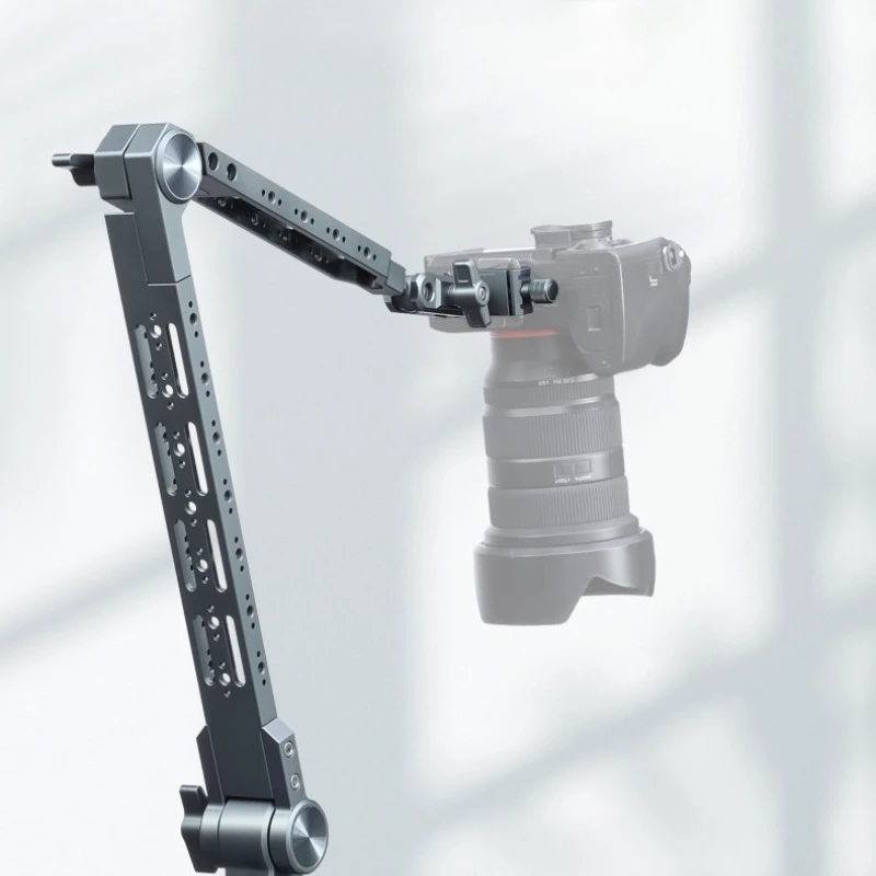 Aluminum Alloy Cantilever Arm Stand Camera Tablet Desktop Mount Adjustable Metal Phone Support Live Streaming Shooting Holder