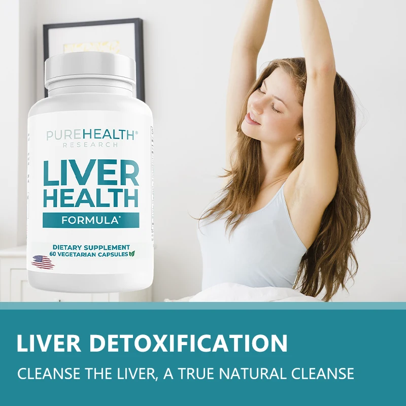 

Liver Health Formula Detox and Cleanse for Health Promotes Liver Toxinremoval Antioxidant & Detoxifier