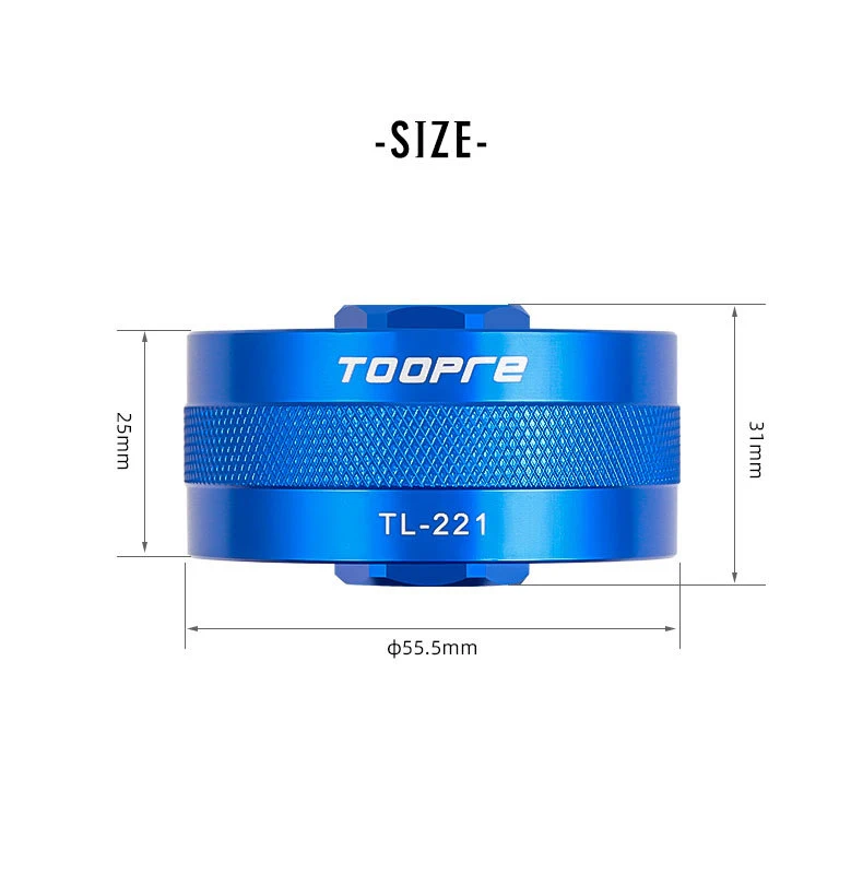 TOOPRE outil de support de pédalier de vélo DUB BBR60 MT800 BB TL-fc24 fc25 enlever l'instrument de verrouillage BB93 vtt Mega BSA30 BB386 tasse d'installation