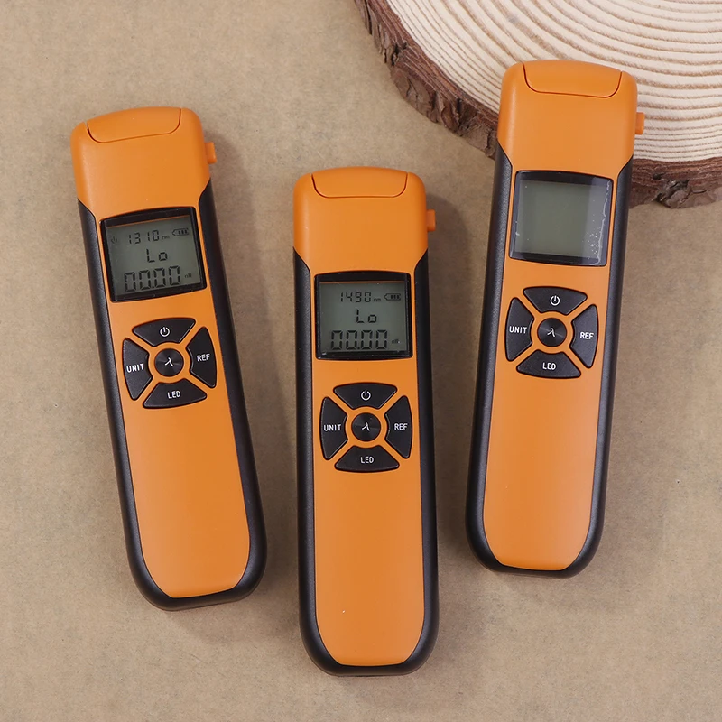 Optical Power Meter G10 High Precision Rechargeable Battery FTTH Fiber Optic Power Meter With Flash Light OPM FC/SC/ST