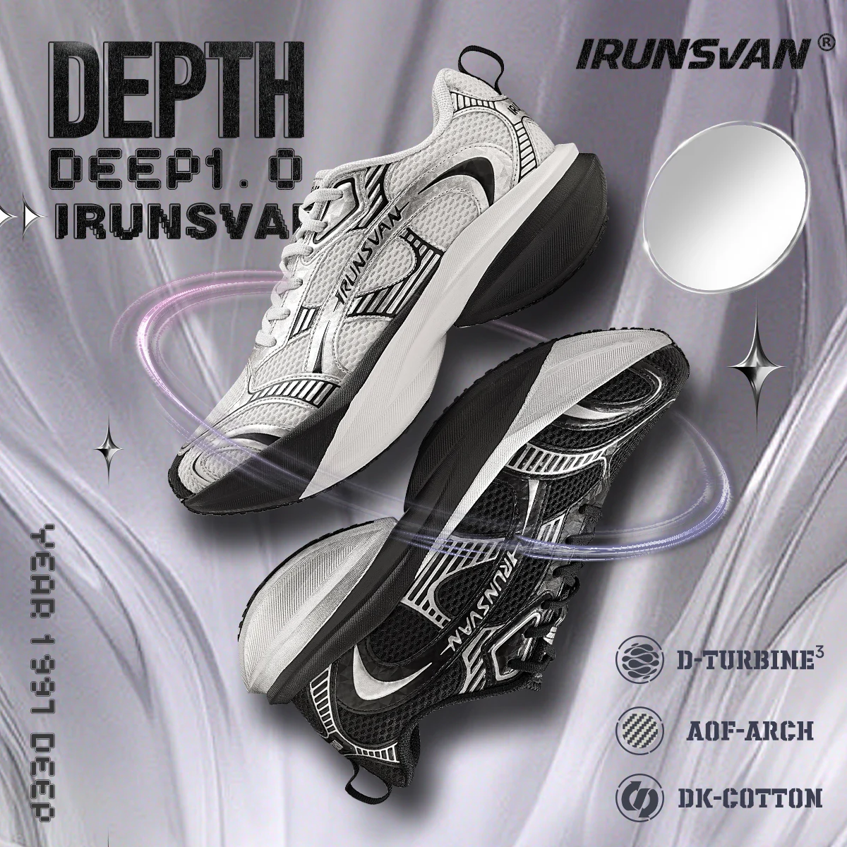 

IRUNSVAN Высококачественные мужские кроссовки для гонок, полноразмерные кроссовки из карбоновой пластины, женские износостойкие стабильные противоскользящие кроссовки