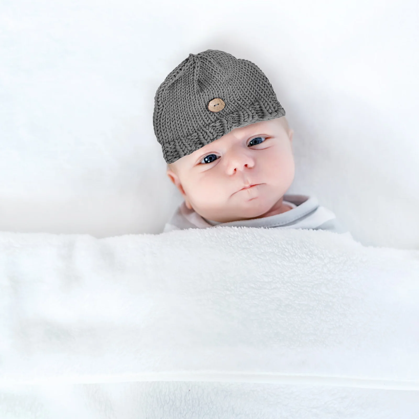 

1Set Milk Cotton Baby Suspenders Pants Delicate Design Newborn Photography Props Baby Photo Suit Infant Photo Hat