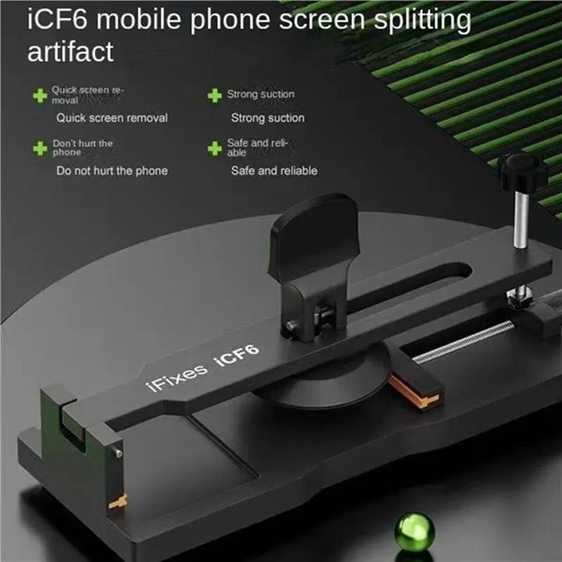 Picture 7: A99E-10X ICF6 Universal Mobile Phone Screen Opener Tool Without Heating Strong Sucktion Free Adjustable LCD Display