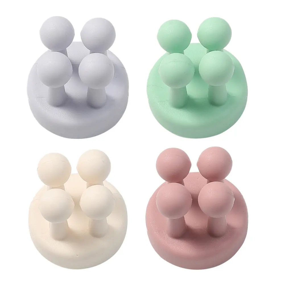 

Набор из 4 силиконовых зажимов для кабелей: мягкие водонепроницаемые органайзеры для проводов, крючки для организации кабелей на столе, для дома, офиса, USB, телефонных и Ethernet-кабелей