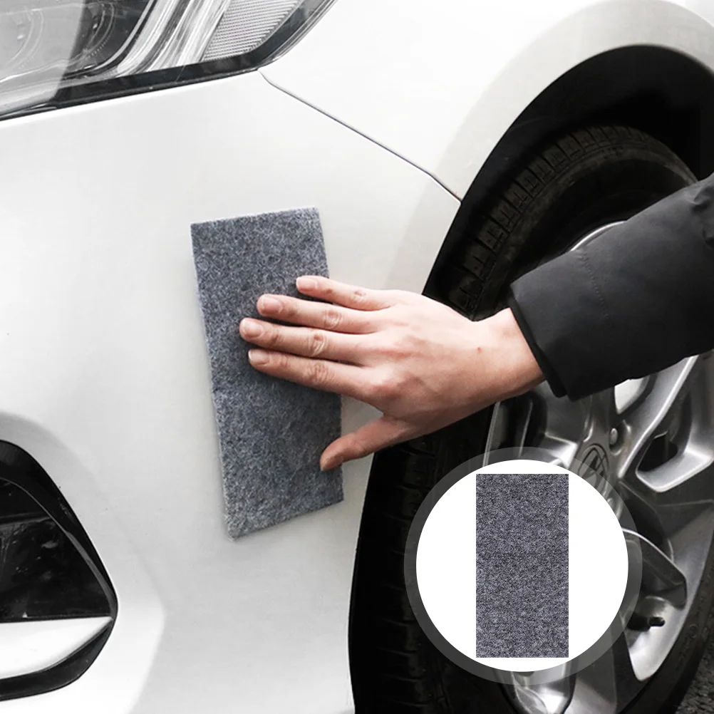 

5Pcs Car Scratch Repair Cloth Nano Sparkle Auto Scratch Remover Durable Vehicle Paint Restoration Cloth Nano Sparkle Cloths