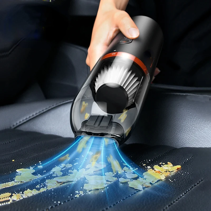 Car Vacuum Cleaner 6000Pa Wireless Portable Handheld Appliance