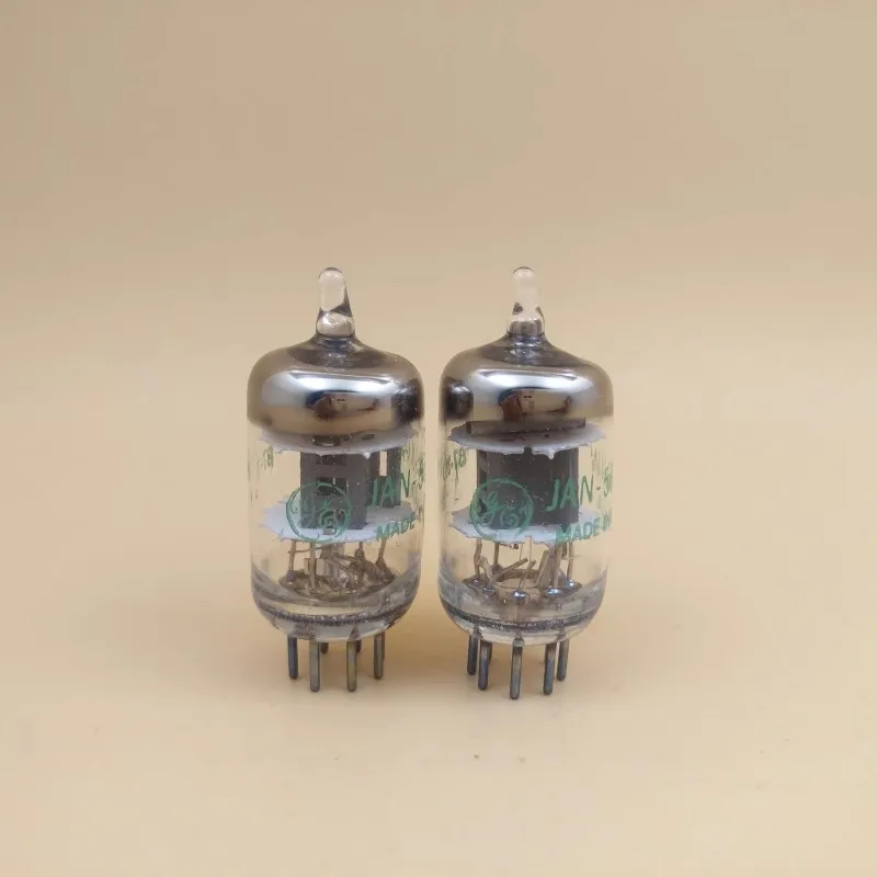 2PCS GE 5654W GE5654 Vacuum Tube Valve Vacuum Electronic Tube Upgrade For 6J1 6m1 6AK5 6J1P EF95 Pairing Audio Amplifiers