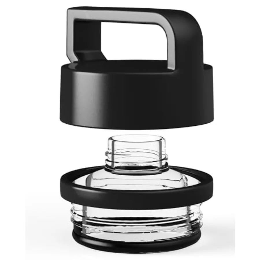 

Chug Cap for Rambler Bottles 18 26 36 46 64oz ShatterResistant DishwasherSafe TwistOpen Lid with Leakproof Sealed Ring Outdoor