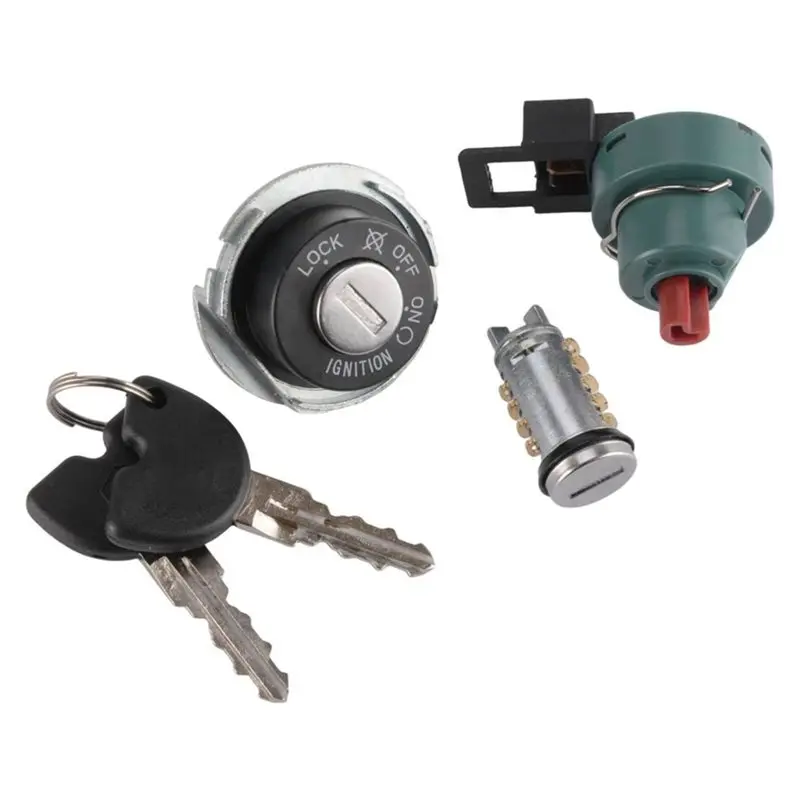 Lock Cylinder Replacement Kit With Key Module For VESPA ET2 ET4 50CC Models Ignition Switch Lock Piaggio ZIP50 ZIP100 FLY125/150