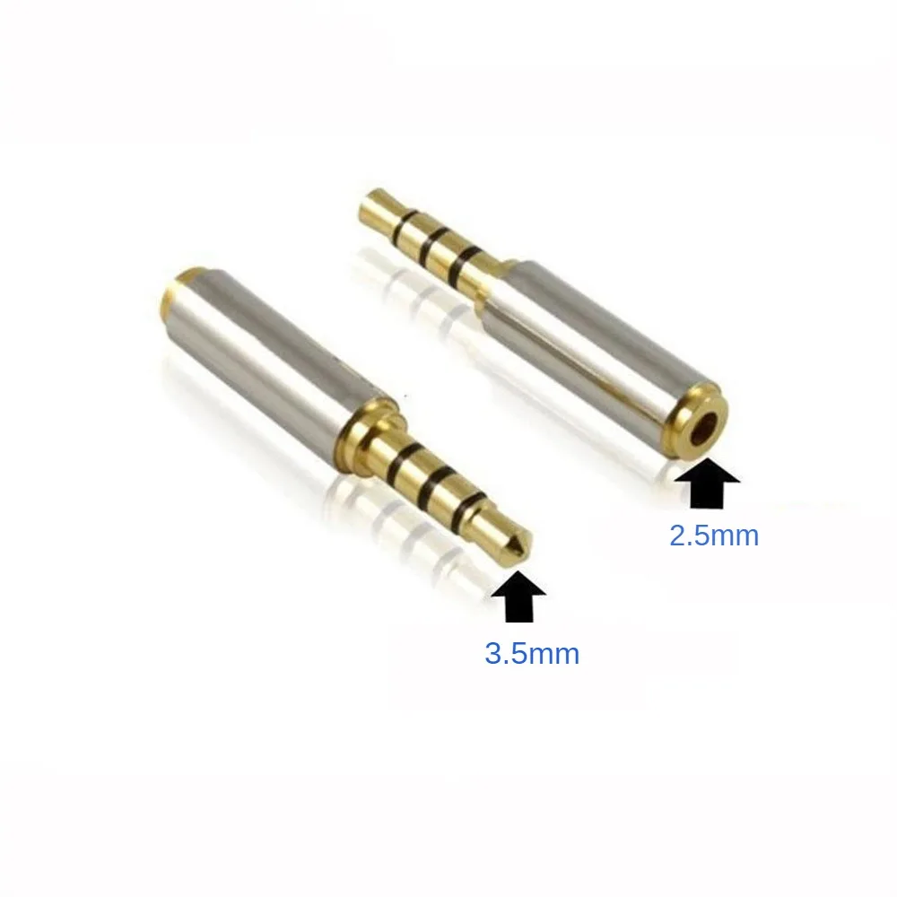 3.5mm to 2.5mm / 2.5 mm to 3.5 mm Adapter Converter Stereo Audio Headphone Jack High Quality Wholesale