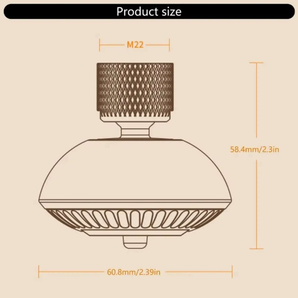 مهوية صنبور الضغط العالي تناسب عالمي لا انسداد مهوية توفير المياه فوهة بسيطة تدفق المياه مهوية الضغط #6