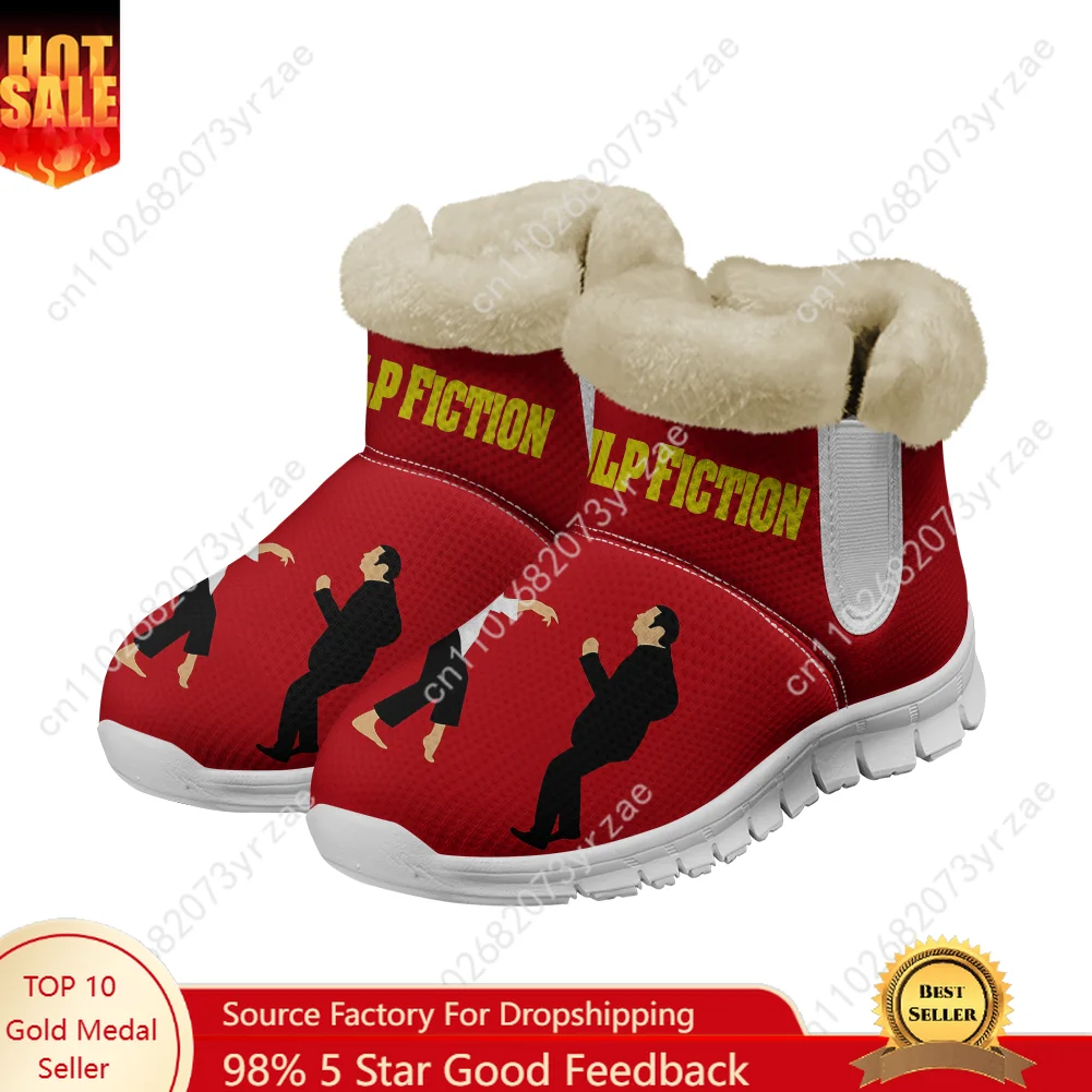 

Pulp Fiction Warm Boot Mens Womens Teentager Shoe Outdoor High Quality Personalized Fashion Lightweight Sneaker Customized Shoes
