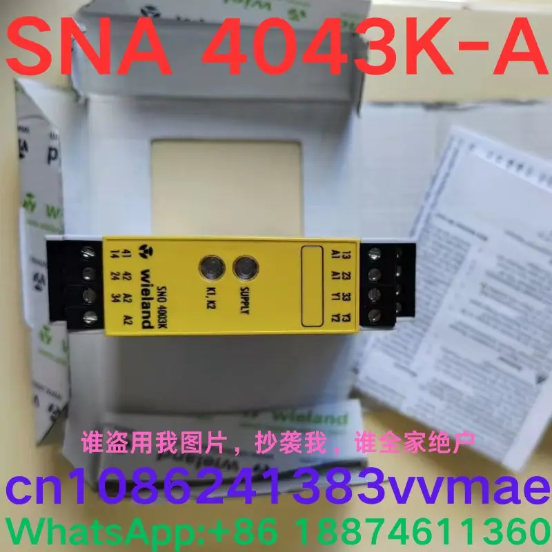 brand-new, safety relay SNA 4043K-A   SNA4043K-A