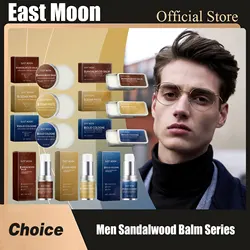 Men Sandalwood Balm Series Lasting Scent Keep Fresh Dating Flirting Improve Temptation Portable Body Light Fragrance Solid Balms