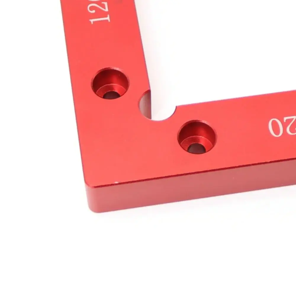 

Aluminum Alloy Right Angle Clamp Precision 90° Right Angle Positioning Block Jig Joinery Tool Panel Assembly Panel Assembly Tool
