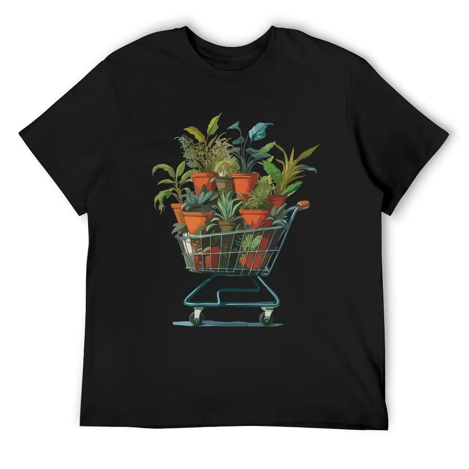 Potted plants #3 T-Shirt sweat man t shirt customs design your own men t shirts high quality