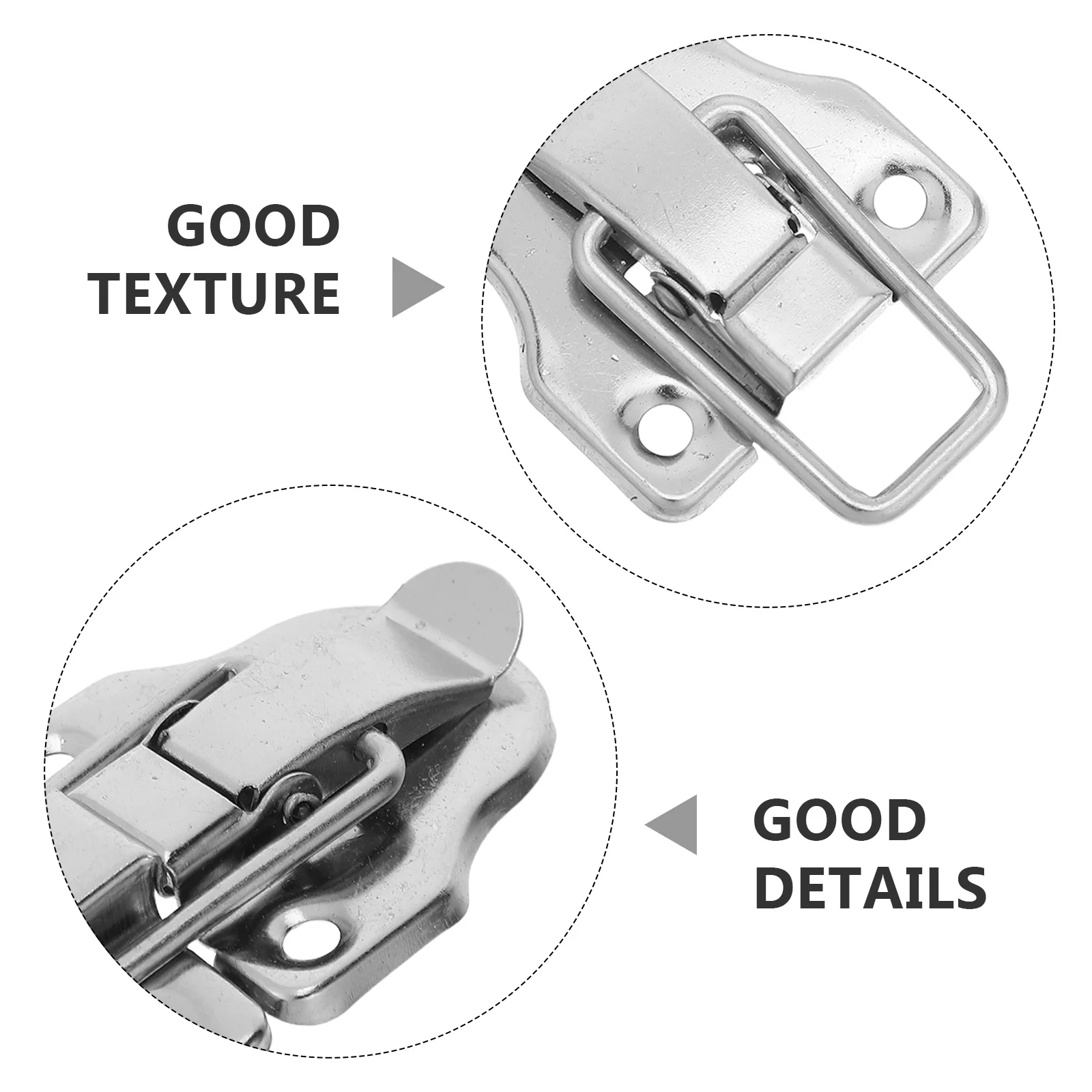 Cerradura de hebilla de Hardware Retro, cierre de Metal de estilo Vintage para muebles, cierres decorativos, caja de pecho de gabinete