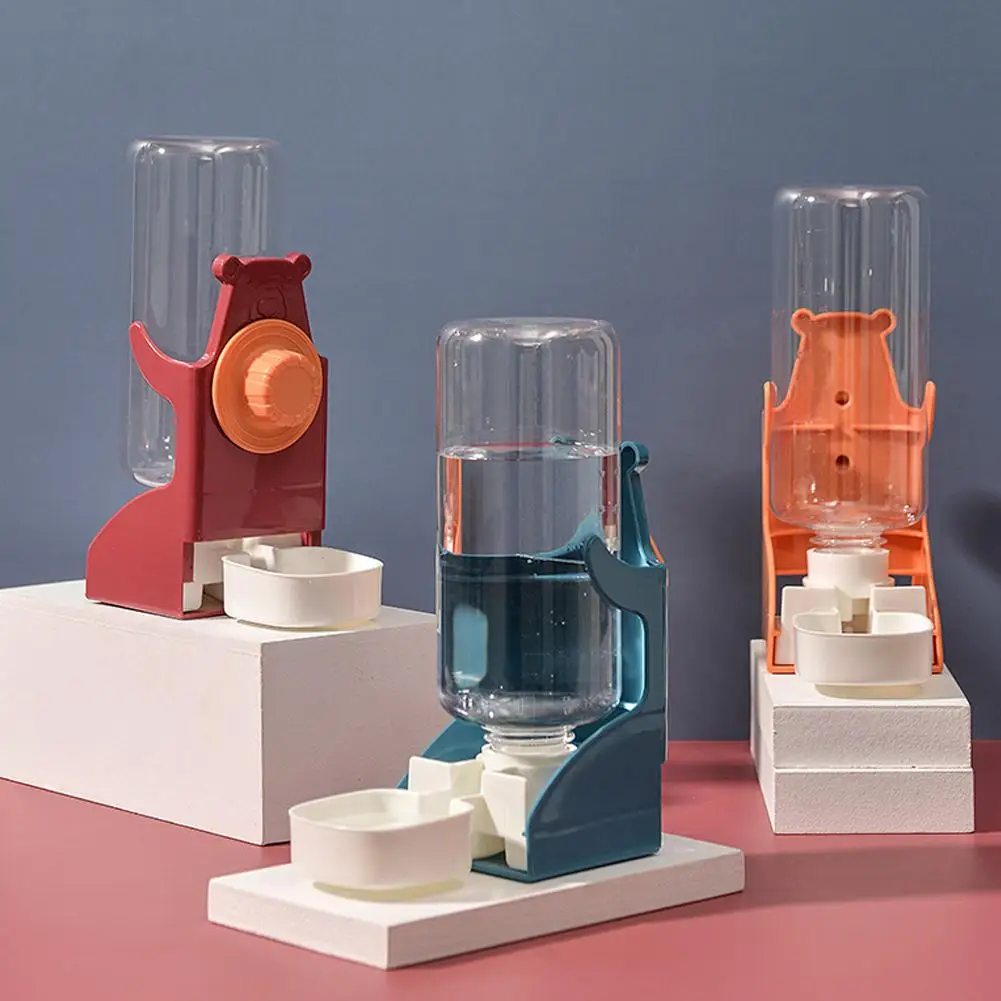 

Pet Hanging Automatic Water Fountain Can Be Hung In The Pet Cage Suitable For Hamsters Rabbits Birds Etc To Prevent Tipping P2Q4