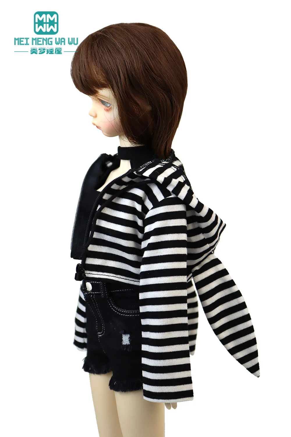 

BJD doll clothes 28-45cm 1/6 1/4 DD SD fashion coat sweatshirt hoodie jacket doll accessories girl gift