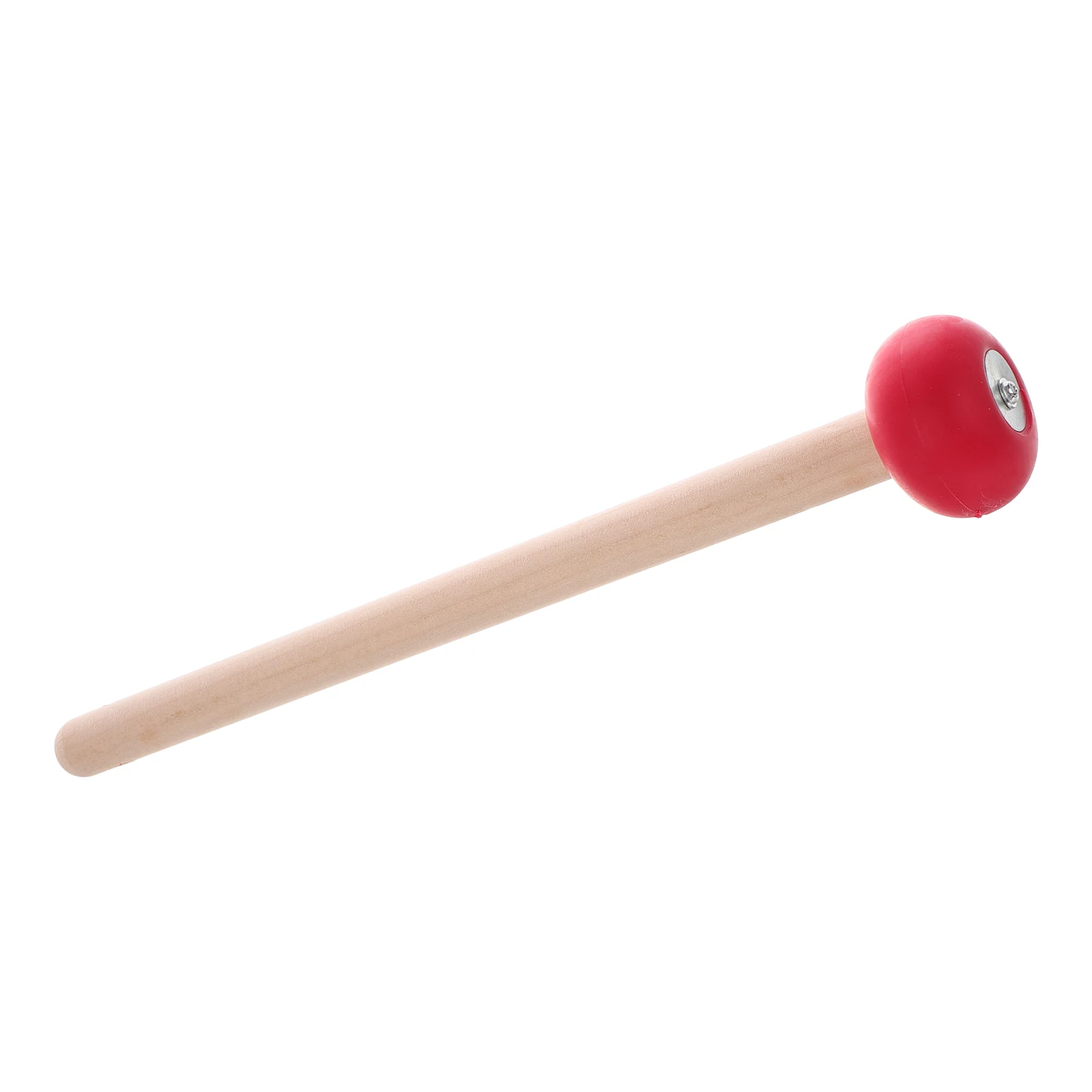

1pcs Wooden Rubber Tip Drum Mallet For Gong Xylophone Chimes Percussion Instruments Lightweight Durable Hammer Comfortable Grip