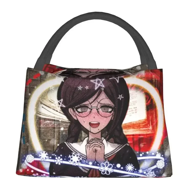 Toko Fukawa Insulated Lunch Bag for Camping Travel Danganronpa Leakproof Cooler Thermal Lunch Box Women