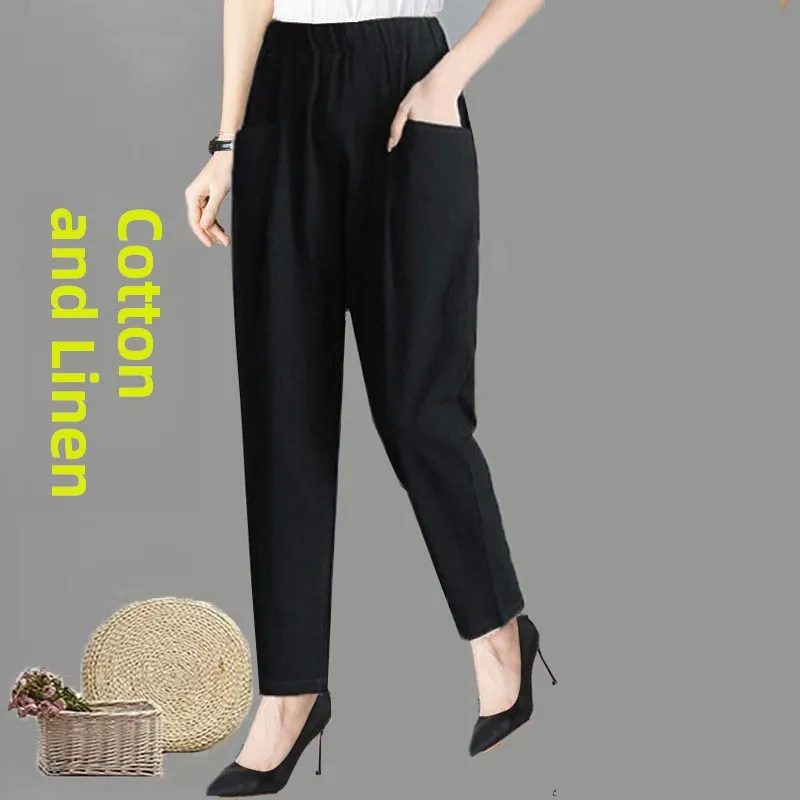 Cotton black [drawstring pocket]