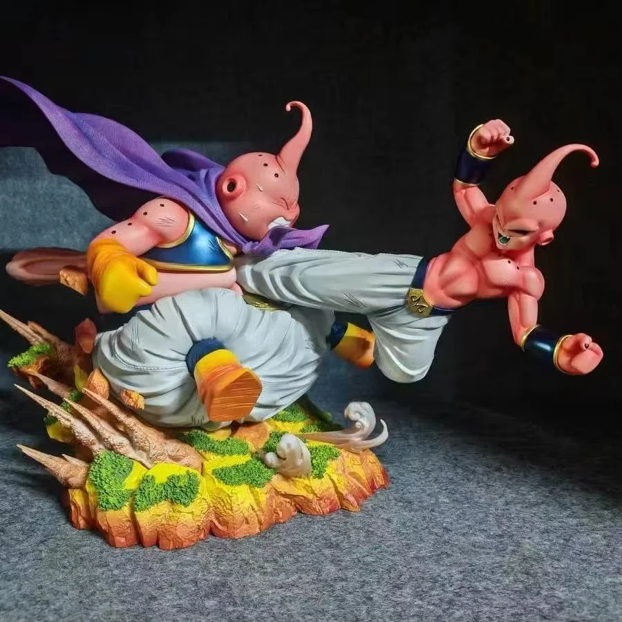 

Anime Dragon Ball Dual Majin Buu Battle Action Figures Pvc Collectible Model Desktop Decoration Toy Gift For Anime Fans Surprise