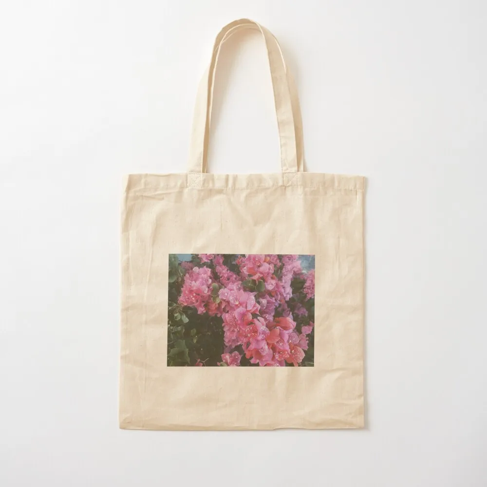 

Bougainvillea Tote Bag Beach bag women bag handbag Canvas Tote