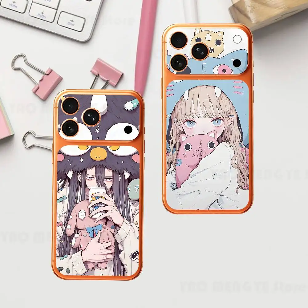

Surprise Illustration For IPhone 17 Pro ProMax Full Back Cover Decal Wrap Skin Rear Protective Sticker Film