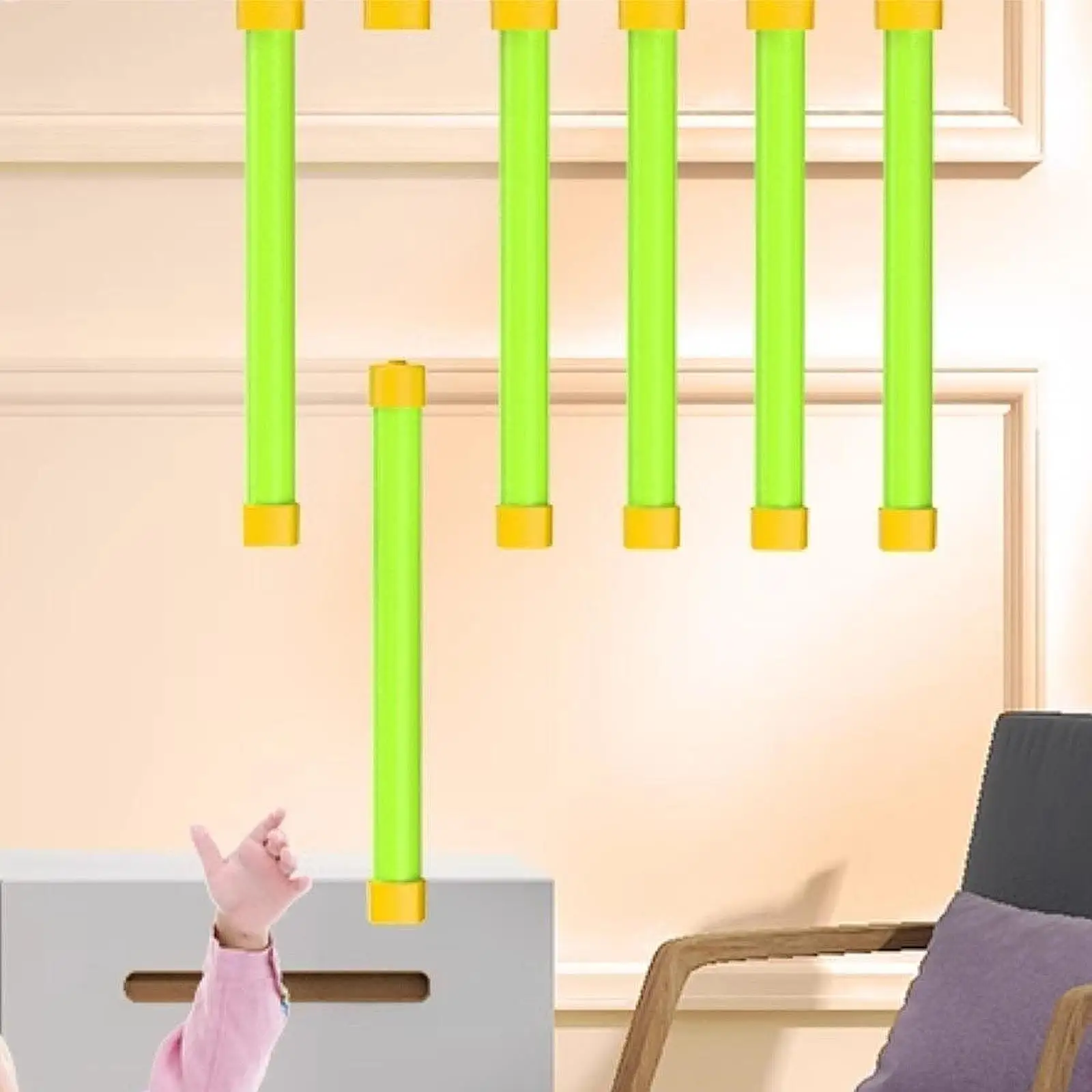 Reaction Game Dropping Sticks Reflex Enhance Quick Response Skills with Exciting Play Reflex Training Falling Stick Game for Kid