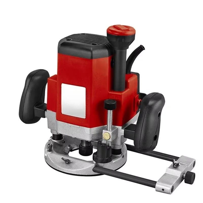 QY-1212C 2200W AC Electric Wood Carving Machine Woodworking Joint Multi-functional Hole Drill and Tools