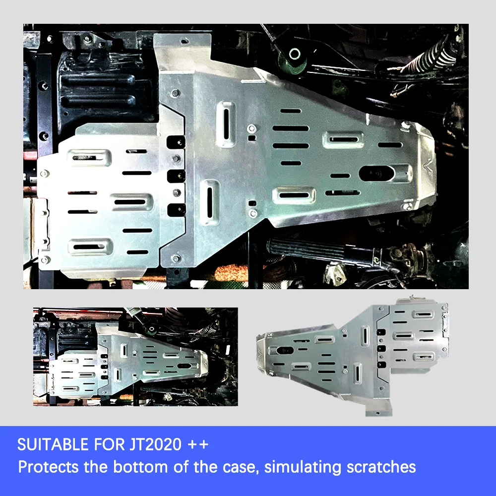 SXMA JT1013 エンジンシャーシガード アルミニウム合金 JT グラディエーター 2020++ 用