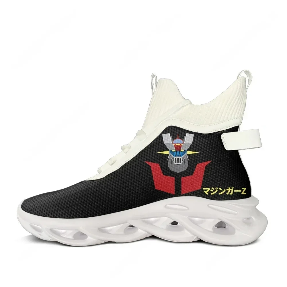 

Mazinger Z High Top Sneakers Anime Manga Men Women Teenager Sports Running Shoes Sneaker Lace Up Mesh Footwear Custom Made Shoe
