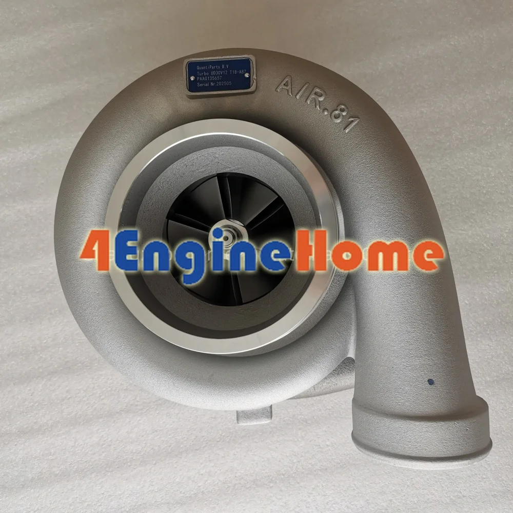 

Турбокомпрессор T18A87 UD30V12 для промышленных двигателей и генераторов, совместимый с двигателем 175V12RVR