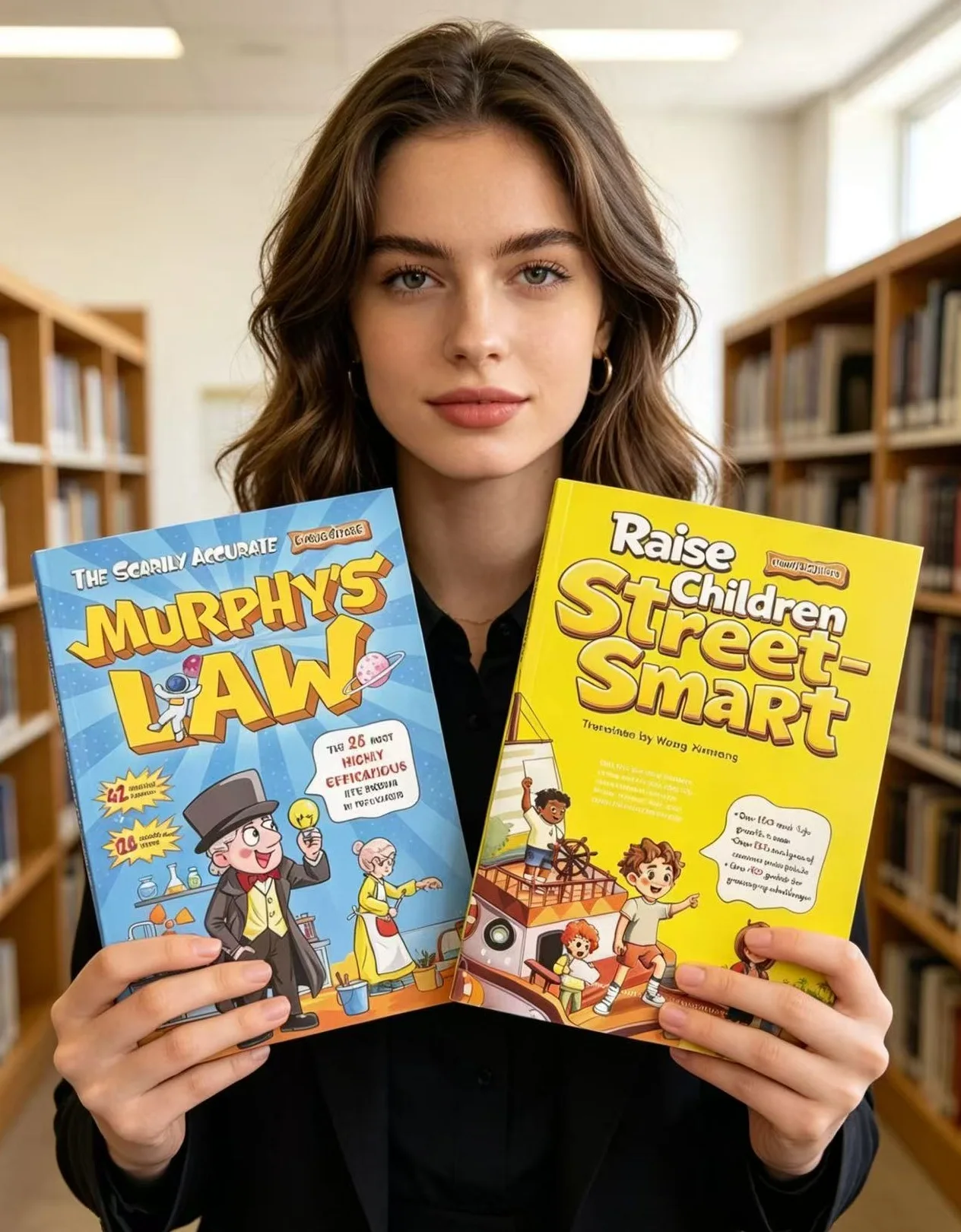 New Arrival 2PCS Children Educational Comic Book Set Life Wisdom & Social Skills Training Reading Books Parent-child Gifts Books