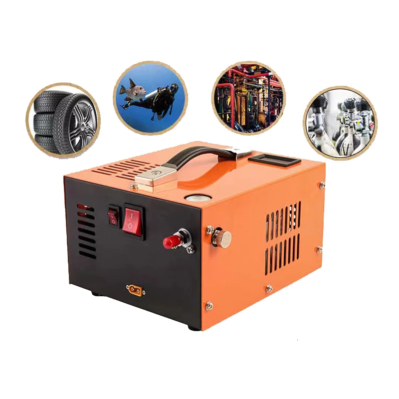 

300W Air Compressor Pcp Air Compressor Air Rifle Car Pump 12V / 110V / 220V Pcp 300bar Submersible Pump