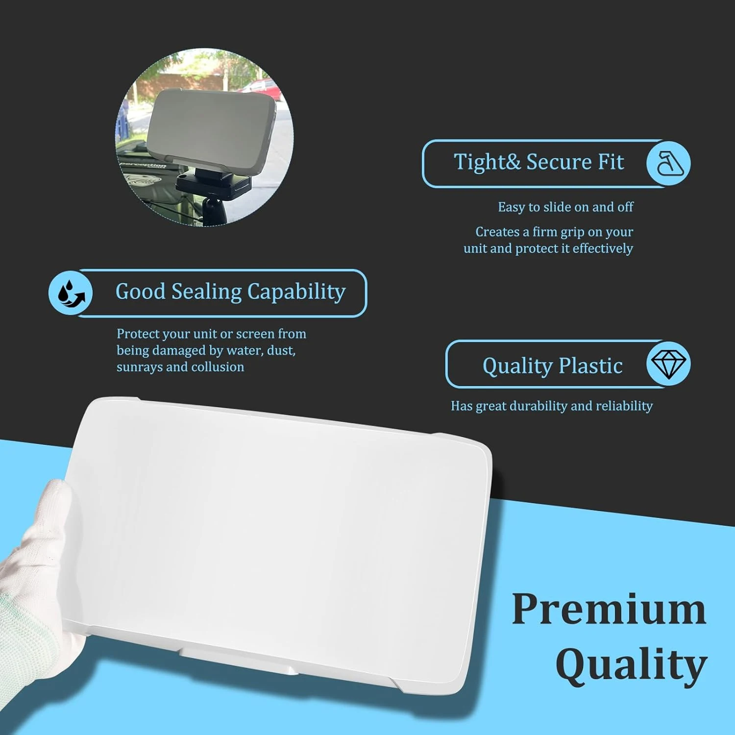 replace-000-14176-001-fit-for-lowrance-hook2-9-inch-fish-finderfish-finder-protective-sun-cover-weatherproof