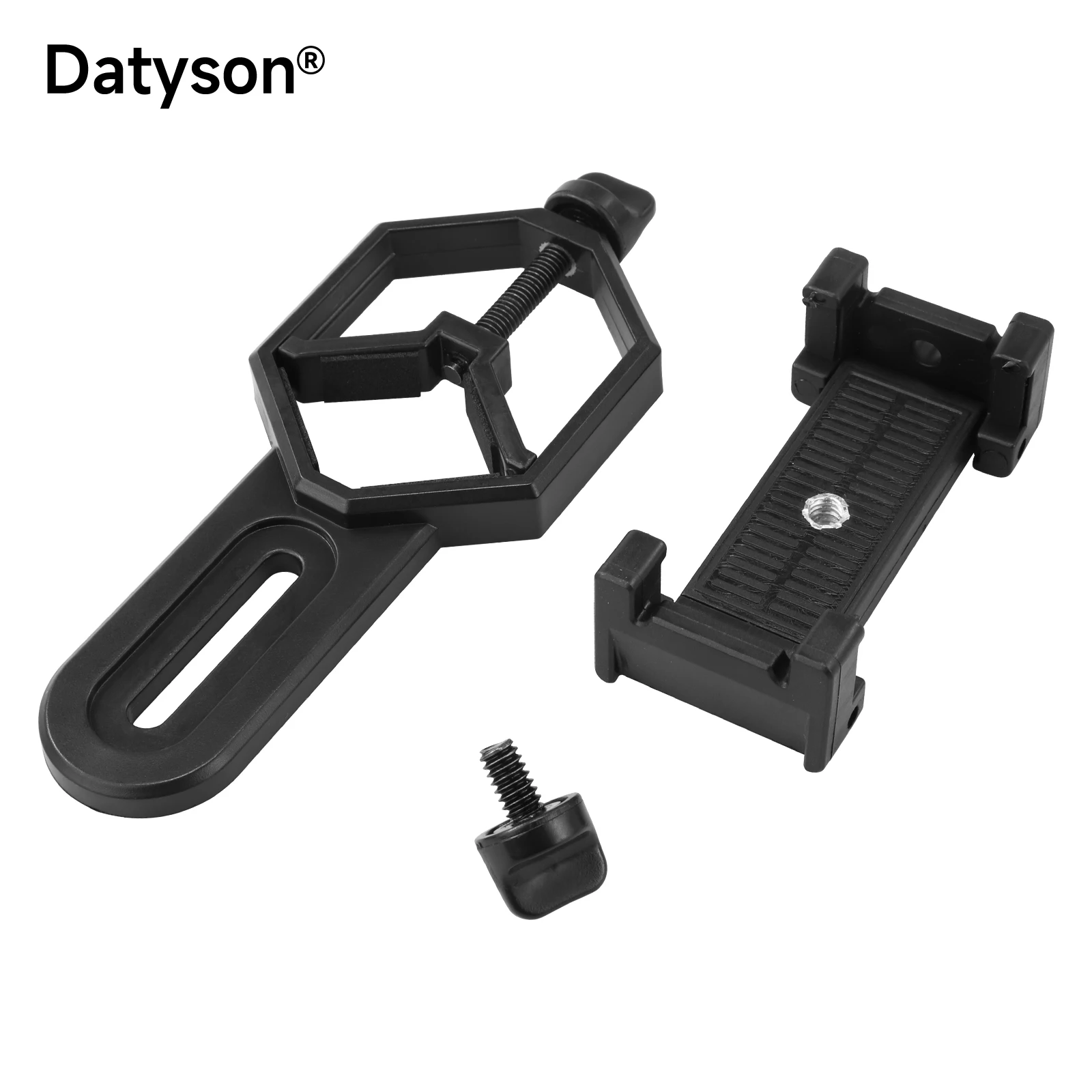 Datyson Universal Phone Eyepiece Adapter for Telescope Microscope 28-47mm Clip 60-96mm Holder #B5P0079B