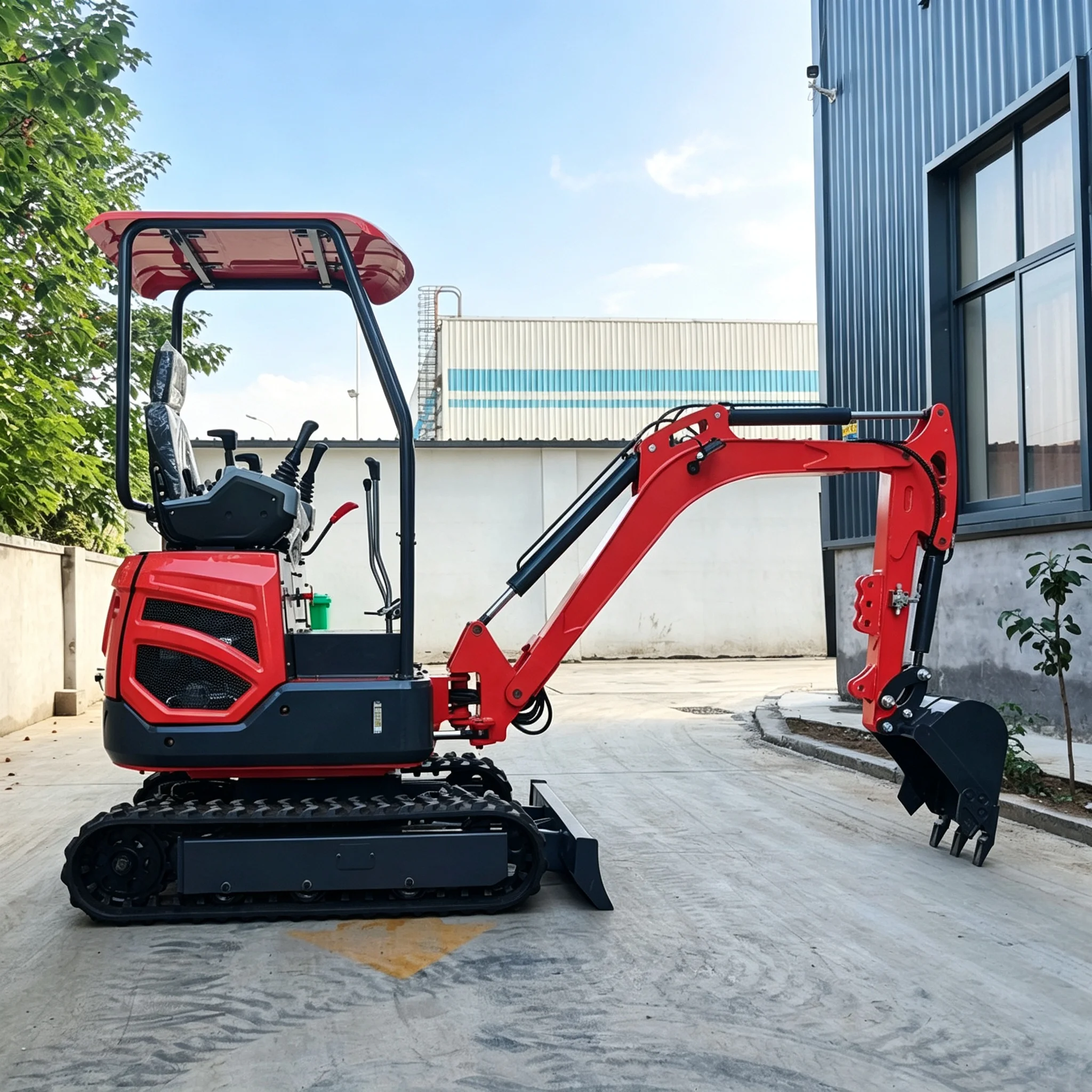 Excavadora de orugas compacta  - Heavy Equipment Working reseña y precio